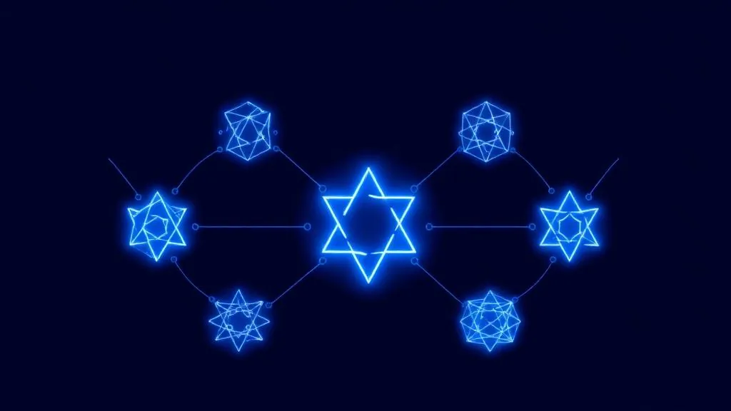 DAO examples and what they teach about execution Grid of different DAO organizations connected by blockchain links