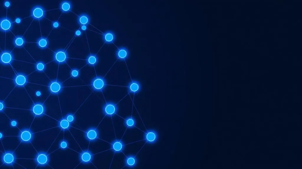 Onchain governance explained Network of blue nodes voting across a blockchain, illustrating onchain governance