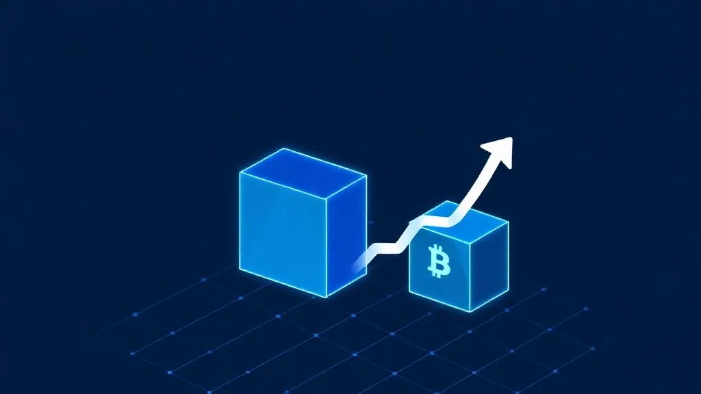 Governing smart contract upgrades Smart contract block being upgraded to a new version on a blockchain grid